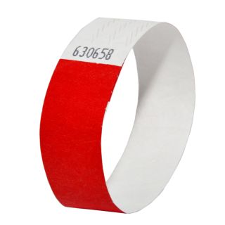 Bracelet d'identification TYVEK 1"